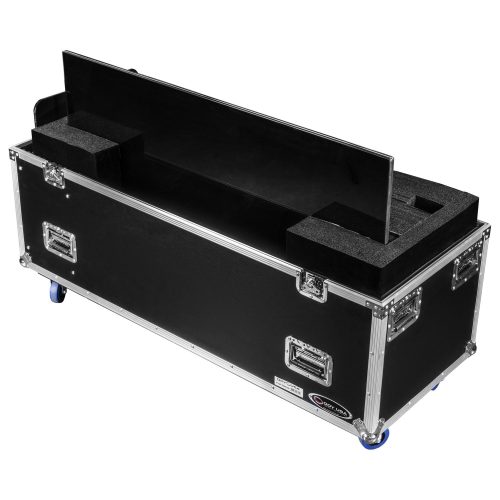 Dual 50-58" Flat Screen Monitor Case with Casters - Image 6