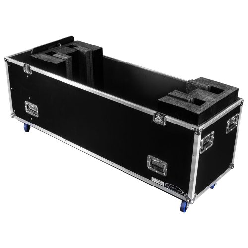 Dual 75" Flat Screen Monitor Case with Casters - Image 7