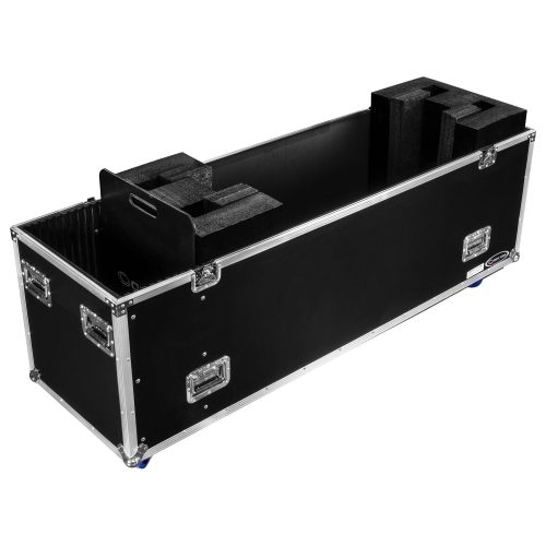 Dual 75" Flat Screen Monitor Case with Casters - Image 9