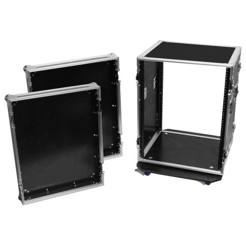 14U Pro Amp Rack with Casters - Image 4