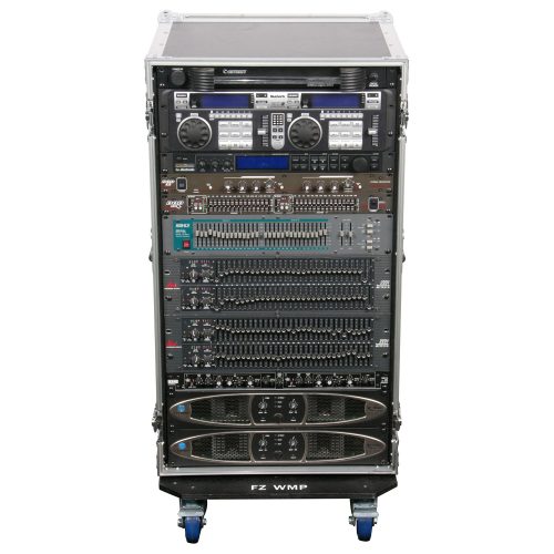 20U Pro Amp Rack with Casters - Image 2