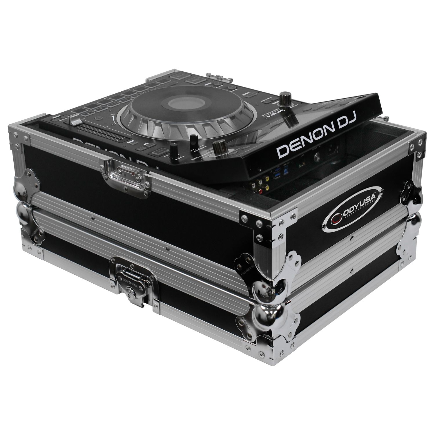 Universal Large Format Media Player Flight Case - Odyssey Cases