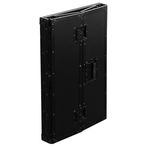 19" Wide x 30" Tall Black DJ Fold-out Stand - Image 4