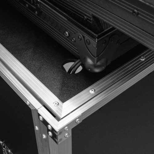 33" Wide x 36" Tall Two-Tier DJ Fold-out Stand - Image 7