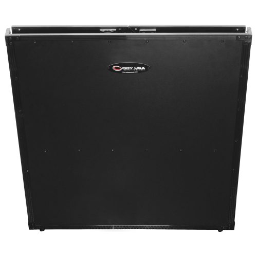 33" Wide x 36" Tall Black Two-Tier DJ Fold-out Stand - Image 6