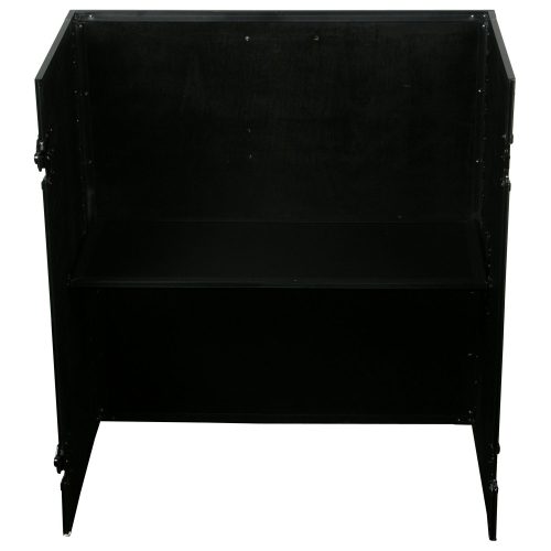 33" Wide x 36" Tall Black DJ Fold-out Stand - Image 2