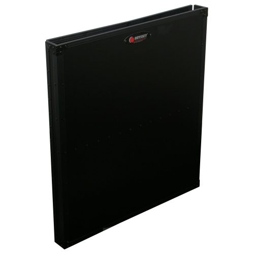 33" Wide x 36" Tall Black DJ Fold-out Stand - Image 4