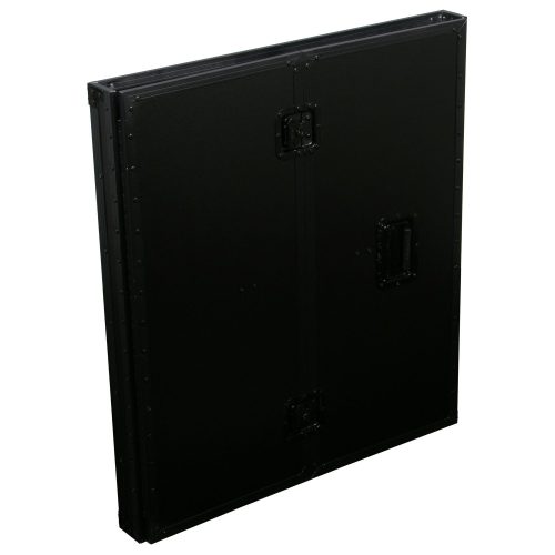 33" Wide x 36" Tall Black DJ Fold-out Stand - Image 7