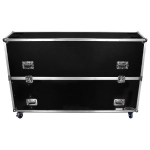 75" Flat Screen Monitor Case with Casters