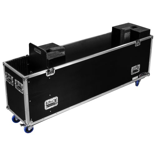 75" Flat Screen Monitor Case with Casters - Image 4