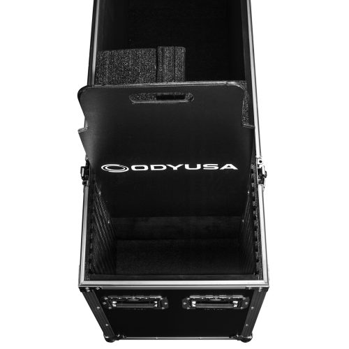 75" Flat Screen Monitor Case with Casters - Image 9