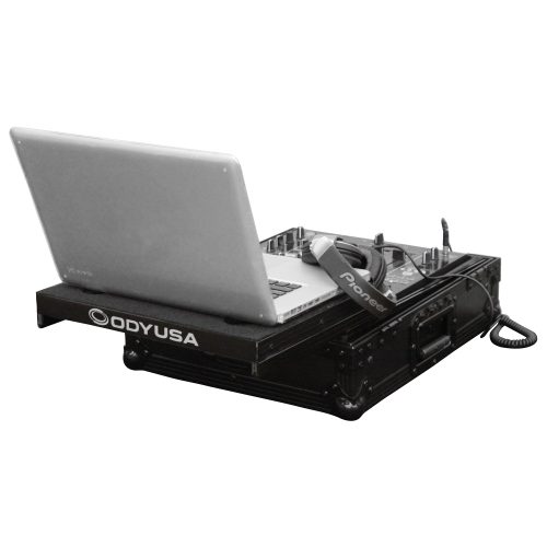 Black Rane Sixty-Four 12" Mixer Flight Case with Glide Platform - Image 4