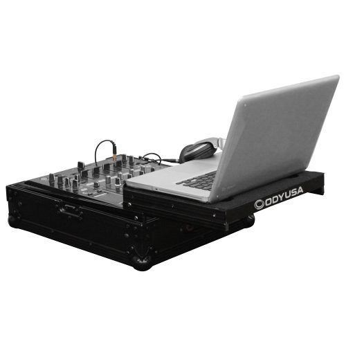 Black Rane Sixty-Four 12" Mixer Flight Case with Glide Platform - Image 5