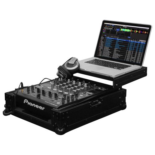 Black Rane Sixty-Four 12" Mixer Flight Case with Glide Platform - Image 6