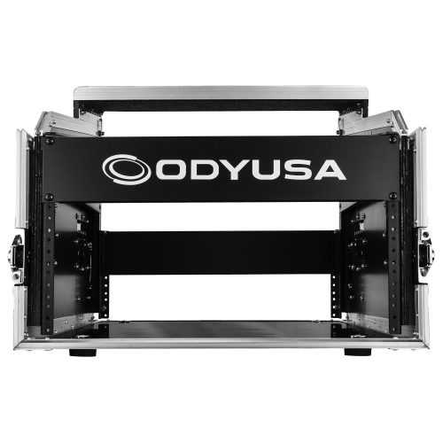 14U Top Slanted 4U Bottom Vertical Pro Combo Rack with Glide Platform - Image 8