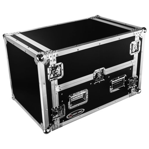 14U Top Slanted 4U Bottom Vertical Pro Combo Rack with Glide Platform - Image 11