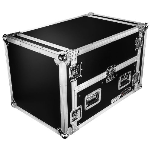14U Top Slanted 4U Bottom Vertical Pro Combo Rack with Glide Platform - Image 12