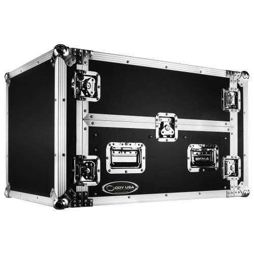 14U Top Slanted 4U Bottom Vertical Pro Combo Rack with Glide Platform - Image 14