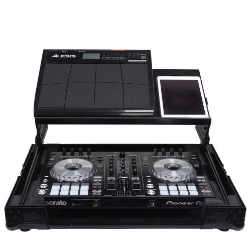 Black Pioneer DDJ-SR / DDJ-SR2 Flight Case with Angle Glide Platform - Image 4