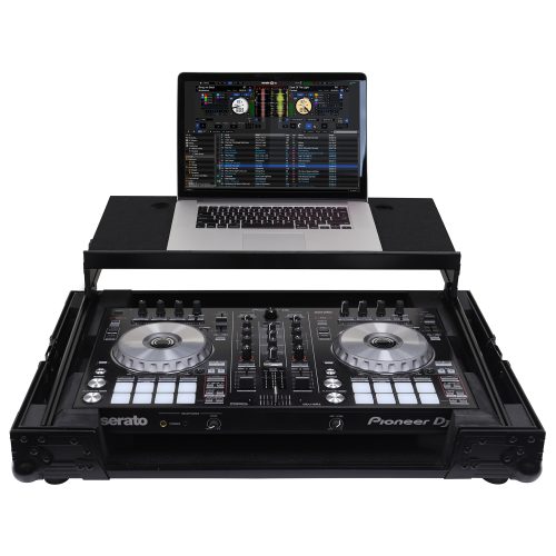 Black Pioneer DDJ-SR / DDJ-SR2 Flight Case with Angle Glide Platform - Image 7