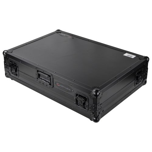Black Roland DJ-808 Flight Case with Angle Glide Platform - Image 4