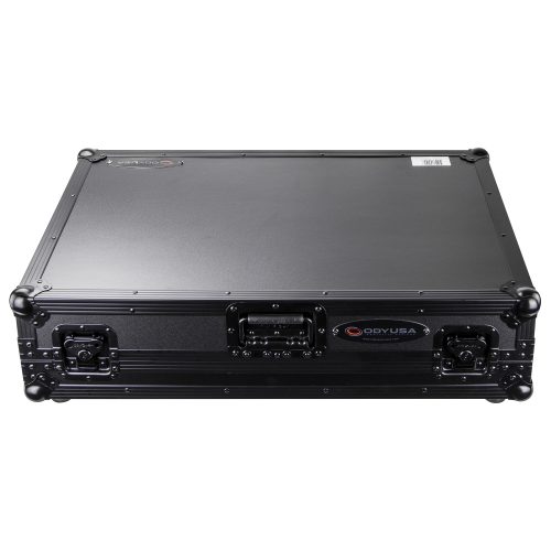 Black Roland DJ-808 Flight Case with Angle Glide Platform - Image 5