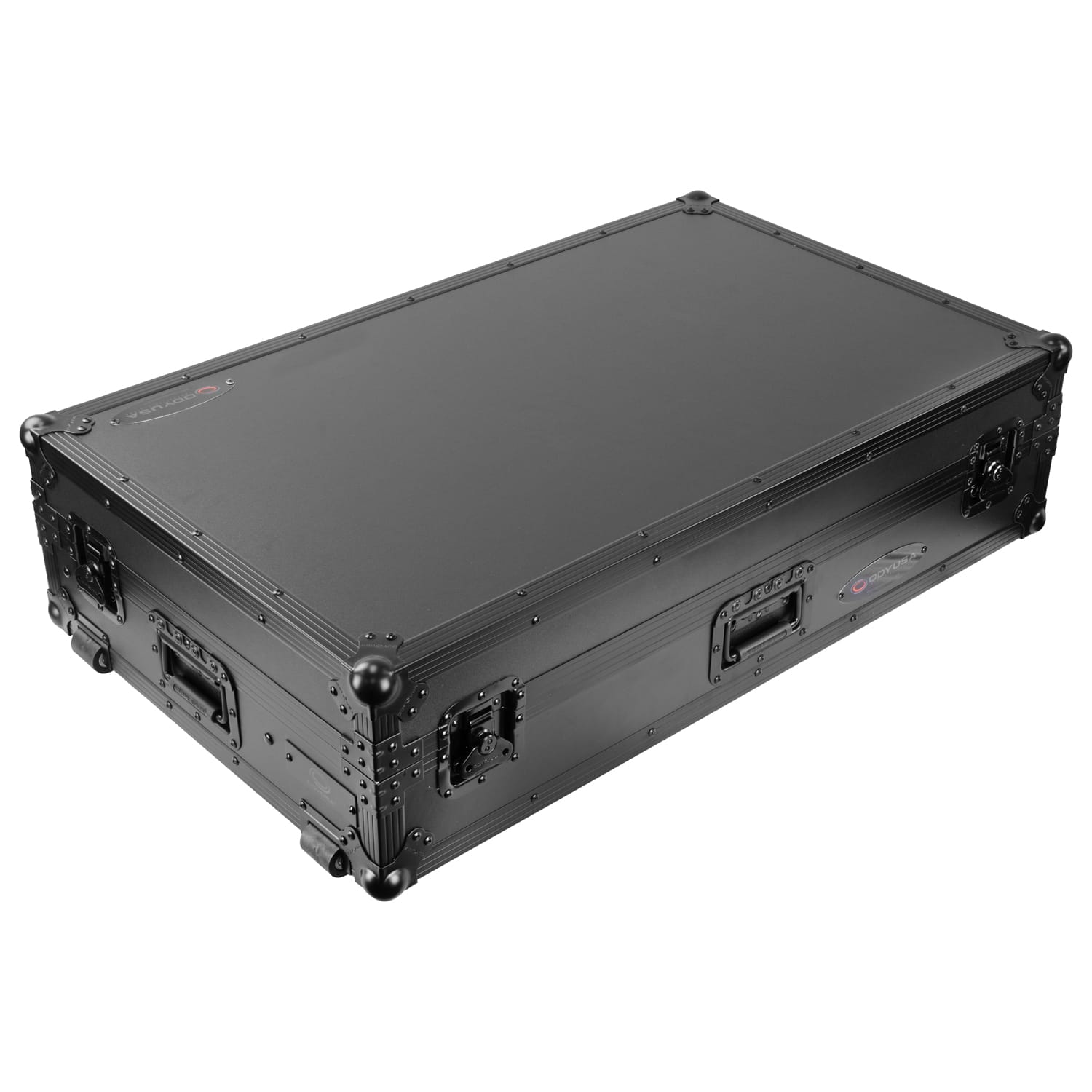 AlphaTheta XDJ-AZ Dual 1U Rack Space Black Label Flight Case with
