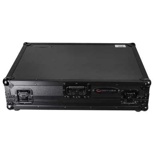 Black Pioneer XDJ-RR Flight Case with Angle Glide Platform - Image 7