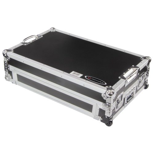 Odyssey DDJ-FLX10 1U Flight Case with Glide Style Laptop Platform and Corner Wheels - Image 5