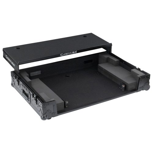 Odyssey Black Label DDJ-FLX10 1U Flight Case with Glide Style Laptop Platform and Corner Wheels - Image 4