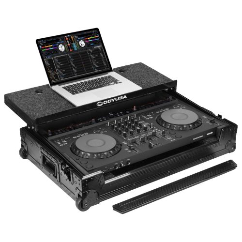 AlphaTheta DDJ-GRV6 Case in Black with Patented Glide Platform and Corner Wheels - Image 3