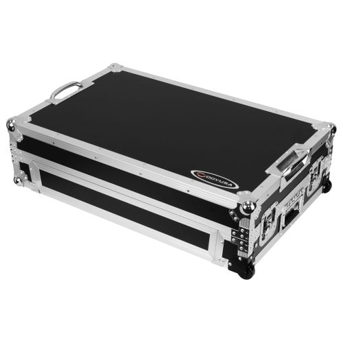 Odyssey DDJ-REV5 1U Flight Case with Glide Style Laptop Platform and Corner Wheels - Image 5