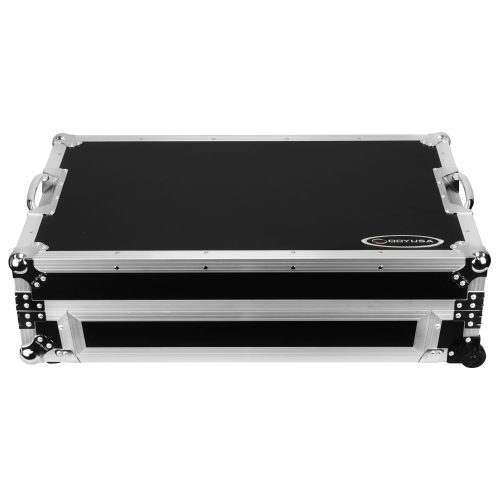 Odyssey DDJ-REV5 1U Flight Case with Glide Style Laptop Platform and Corner Wheels - Image 6