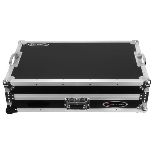 Odyssey DDJ-REV5 1U Flight Case with Glide Style Laptop Platform and Corner Wheels - Image 8