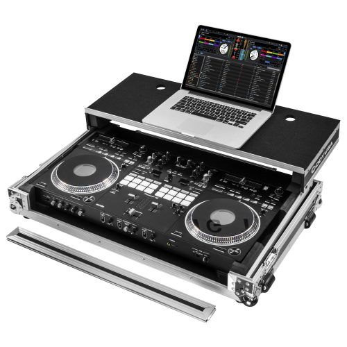 Pioneer DDJ-REV7 Glide Style Flight Case with Wheels and Laptop Platform