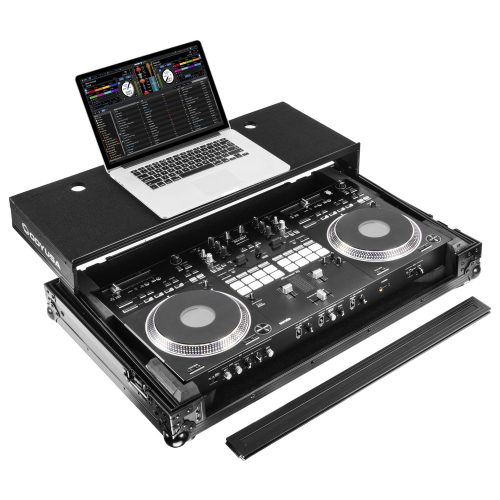 Pioneer DDJ-REV7 Black Glide Style Flight Case with Wheels and Laptop Platform - Image 2
