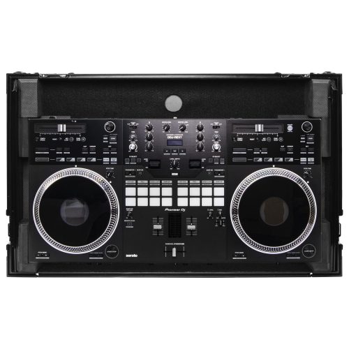 Pioneer DDJ-REV7 Black Glide Style Flight Case with Wheels and Laptop Platform - Image 4