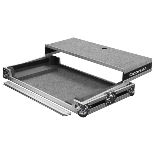 Universal Large Size DJ Controller Flight Case with Glide Platform