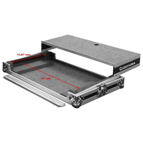 Universal Large Size DJ Controller Flight Case with Glide Platform - Image 2