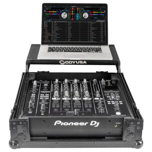 Odyssey Pioneer DJ DJM-A9 Black Label Flight Case with Glide Style Laptop Platform - Image 2