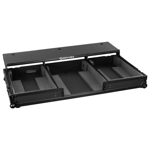 Odyssey Glide Style Black Label DJ Coffin Flight Case with Wheels for DJM-A9 and CDJ-3000 or Similar Size Gear - Image 4