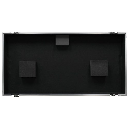 Low Profile 10" Format DJ Mixer and Two Battle Position Turntables Flight Coffin Case with Wheels and Glide Platform - Image 6