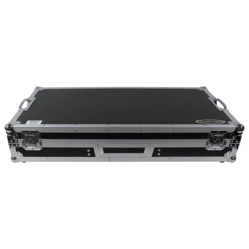 Low Profile 10" Format DJ Mixer and Two Battle Position Turntables Flight Coffin Case with Wheels and Glide Platform - Image 8