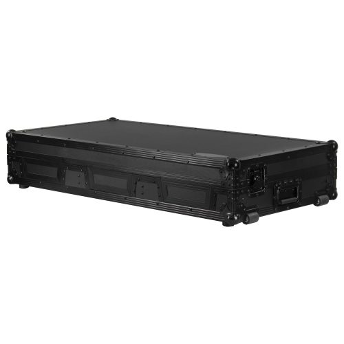 Odyssey Full Glide Platform Black Label DJ Coffin Flight Case for 12" Format DJ Mixer and Two Large Format Media Players - Image 4