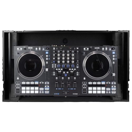 RANE PERFORMER Black Label 1U Flight Case with Glide Style Laptop Platform and Wheels - Image 5