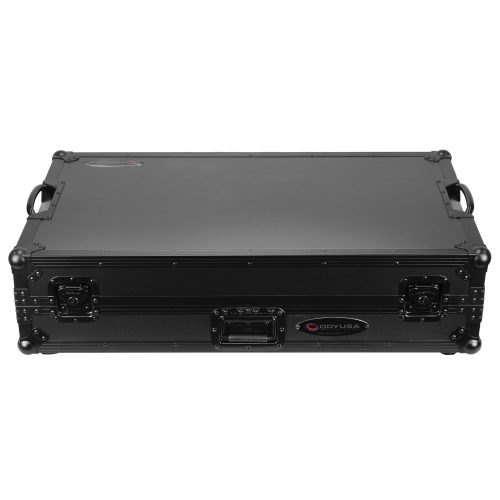 RANE PERFORMER Black Label 1U Flight Case with Glide Style Laptop Platform and Wheels - Image 8