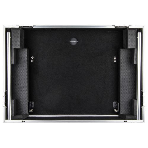 Pioneer DDJ-800 / XDJ-RR Flight Case with Bottom 1U Rack Space and Glide Platform - Image 6