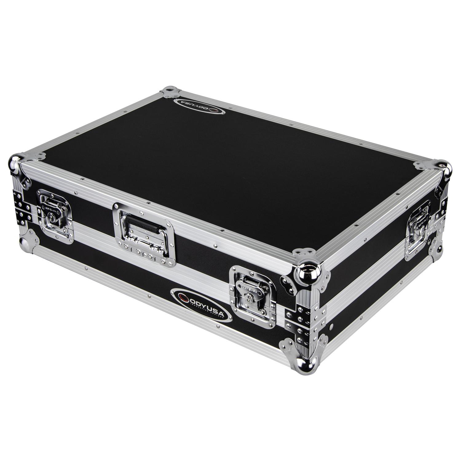 Pioneer DDJ-800 / XDJ-RR Flight Case with Bottom 1U Rack Space and 