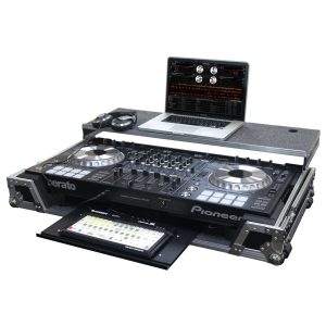 Pioneer DDJ-RZ / DDJ-SZ / DDJ-SZ2 Flight Case with Glide Tray and Platform