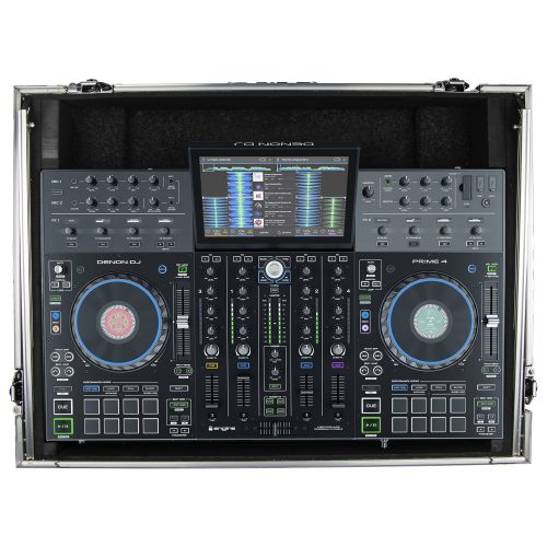 Denon Prime 4 / 4+ Flight Case with Glide Platform - Image 5